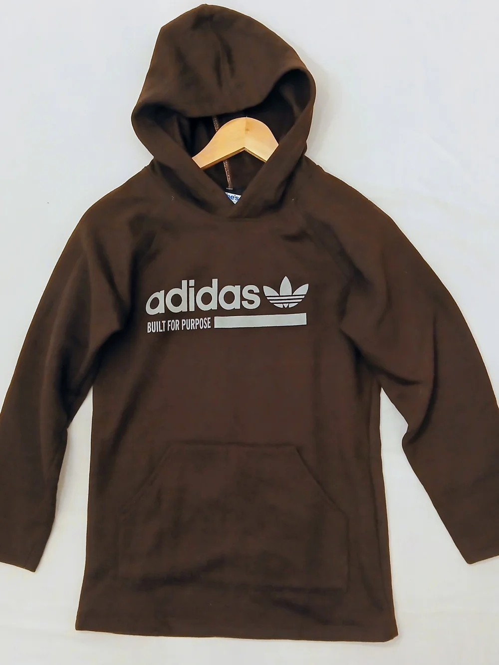 NWT Adidas Originals “Built for Purpose” Trefoil Hoodie Brown Size S Mens/Junior